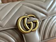 Fortok Gucci Marmont Beige 22*13*6cm - 6