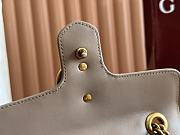 Fortok Gucci Marmont Beige 22*13*6cm - 3