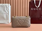 Fortok Gucci Marmont Beige 26*15*7cm  - 6
