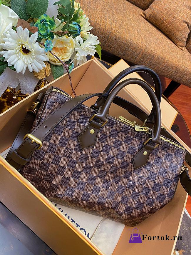 Fortok Louis Vuitton Speedy Brown 30 x21 x17 cm - 1