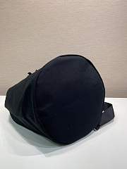 Fortok Prada Canvas drawstring duffle bag Black 34x55x34cm - 6