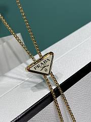 Fortok Prada Crossbody Bag White 10.5x18x3cm - 5