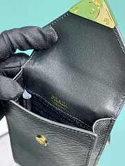 Fortok Prada Crossbody Bag Black 10.5x18x3cm - 5