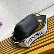 Fortok Prada Leather mini handbag With Strap Black 18*19.5*9cm - 6