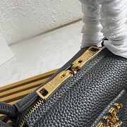 Fortok Prada Leather mini handbag With Strap Black 18*19.5*9cm - 4