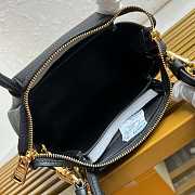 Fortok Prada Leather mini handbag With Strap Black 18*19.5*9cm - 2