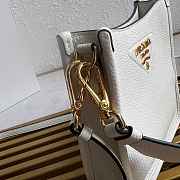 Fortok Prada Leather mini shoulder bag White 20*19*6cm - 6