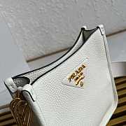 Fortok Prada Leather mini shoulder bag White 20*19*6cm - 5