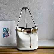 Fortok Prada Bucket bags White 6.5cm*29cm*18cm   - 1