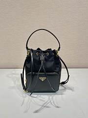 Fortok Prada Duet Re-Nylon bucket bag Black 17.5x22.5x12cm - 1