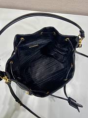 Fortok Prada Duet Re-Nylon bucket bag Black 17.5x22.5x12cm - 4