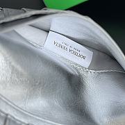Fortok Bottega Veneta Wallet Silver 14.5x9.5 cm - 3