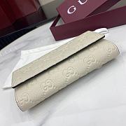 Fortok Gucci Long Wallet Off-White 19 x 10 x 2.5 cm - 5