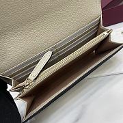 Fortok Gucci Long Wallet Off-White 19 x 10 x 2.5 cm - 2