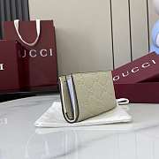 Fortok Gucci Wallet Off-White 18 x 14 x 3 cm - 5