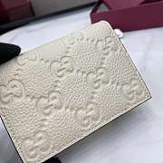 Fortok Gucci Wallet Off-White 11 x 8.5 x 3 cm - 5