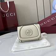 Fortok Gucci Blondie Mini Wallet Off-White 11 x 9 cm  - 1
