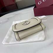 Fortok Gucci Blondie Mini Wallet Off-White 11 x 9 cm  - 6