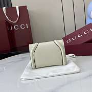 Fortok Gucci Blondie Mini Wallet Off-White 11 x 9 cm  - 4