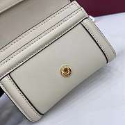 Fortok Gucci Blondie Mini Wallet Off-White 11 x 9 cm  - 2