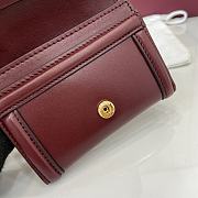 Fortok Gucci Blondie Mini Wallet Rouge 11 x 9 cm  - 2