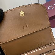 Fortok Gucci Blondie Mini Wallet Canvas Brown 11 x 9 cm  - 4
