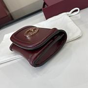 Fortok Gucci Blondie Mini Wallet Logo Brown 11 x 9 cm  - 5