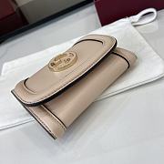 Fortok Gucci Blondie Mini Wallet Beige 11 x 9 cm  - 6