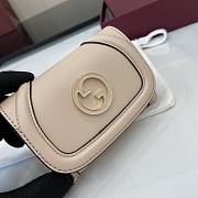 Fortok Gucci Blondie Mini Wallet Beige 11 x 9 cm  - 5