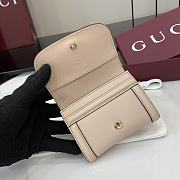 Fortok Gucci Blondie Mini Wallet Beige 11 x 9 cm  - 3