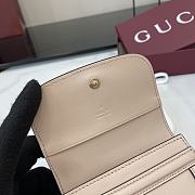 Fortok Gucci Blondie Mini Wallet Beige 11 x 9 cm  - 2