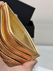 Fortok Chanel Card Holder Gold  - 3