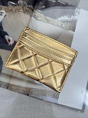 Fortok Chanel Card Holder Gold  - 2