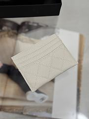 Fortok Chanel Card Holder Carviar Clay Grey - 6