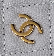 Fortok Chanel Card Holder Carviar Baby Purple - 6