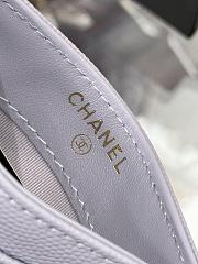 Fortok Chanel Card Holder Carviar Baby Purple - 3