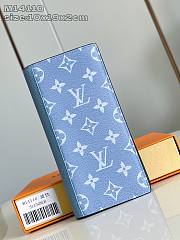 Fortok Louis Vuitton Long Wallet Monogram Blue 10 x 19 x 2cm - 1