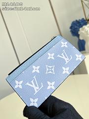 Fortok Louis Vuitton Cardholder/Wallet Monogram Blue 8 x 14 x 1cm - 2