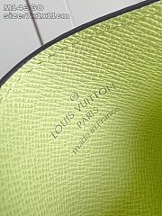 Fortok Louis Vuitton Card Holder Monogram Neon Green 7 x 11 x 1cm - 3