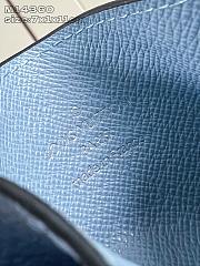 Fortok Louis Vuitton Card Holder Monogram Blue 7 x 11 x 1cm - 3