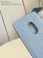 Fortok Louis Vuitton Card Holder Monogram Blue 9x0.5x6cm - 5
