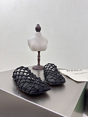 Fortok Bottega Venetas Sandals Black - 6