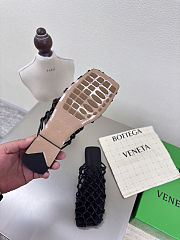 Fortok Bottega Venetas Sandals Black - 5