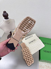 Fortok Bottega Venetas Sandals Beige - 5