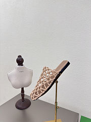Fortok Bottega Venetas Sandals Beige - 4