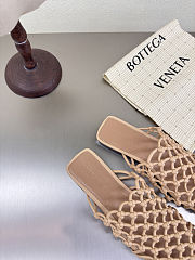 Fortok Bottega Venetas Sandals Beige - 2