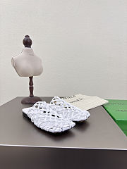 Fortok Bottega Venetas Sandals White - 3