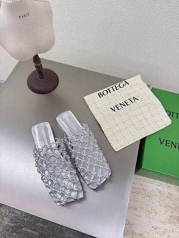Fortok Bottega Venetas Sandals Silver