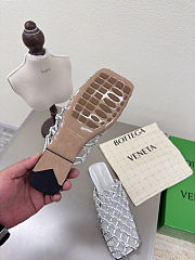 Fortok Bottega Venetas Sandals Silver - 4