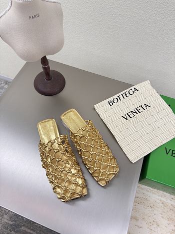 Fortok Bottega Venetas Sandals Gold